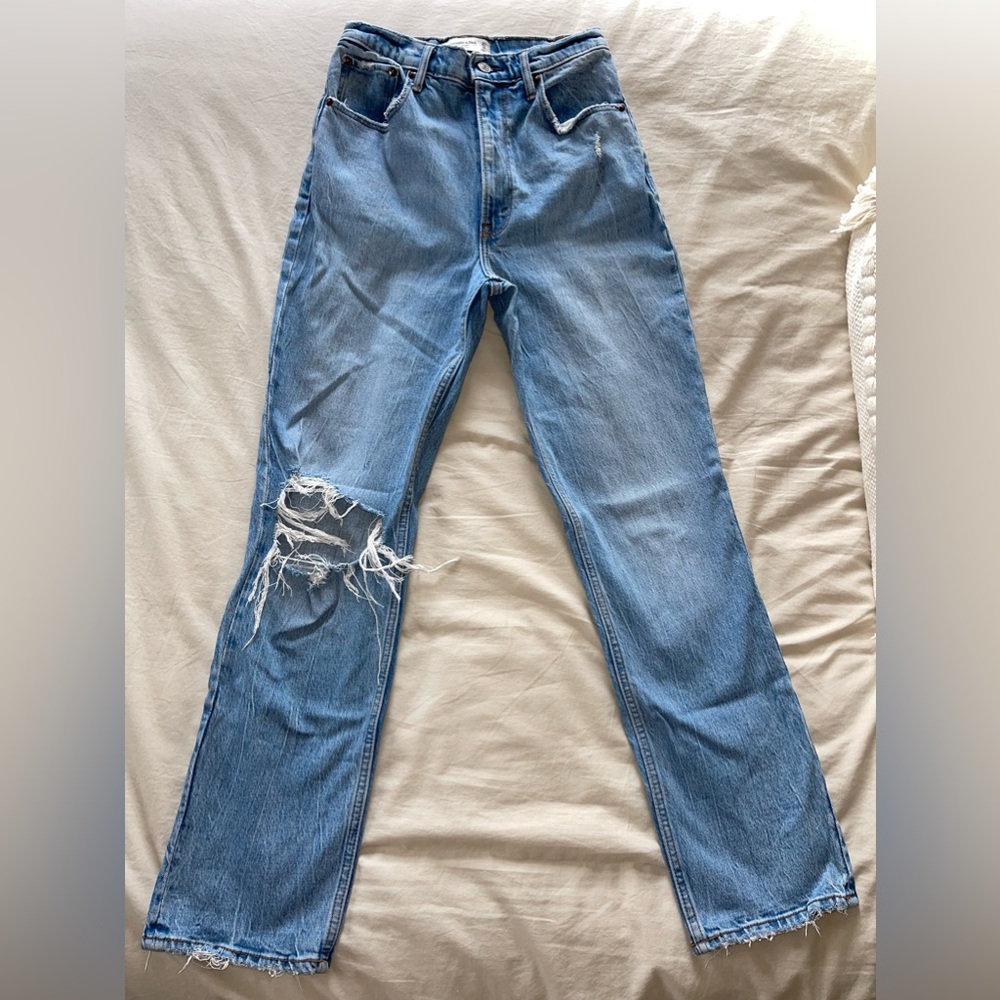 ABERCROMBIE & FITCH 90s Ultra High Rise Jeans